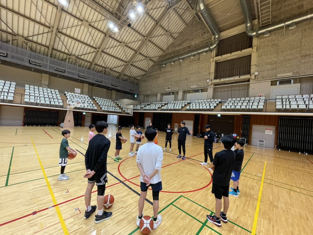バスケットボールスクールの様子