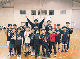 バスケットボールスクールの様子