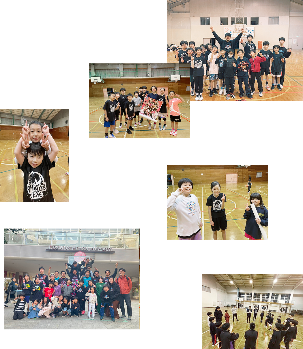 バスケットボールスクールの様子