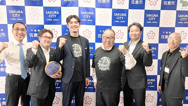 佐倉市長、敷根議長